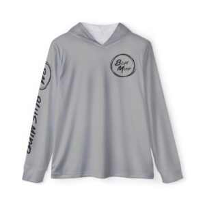 Performance Hoodie UPF 50+  Light Grey Boat Back