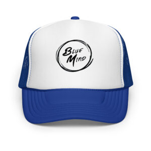 Blue Mind Foam Trucker Hat